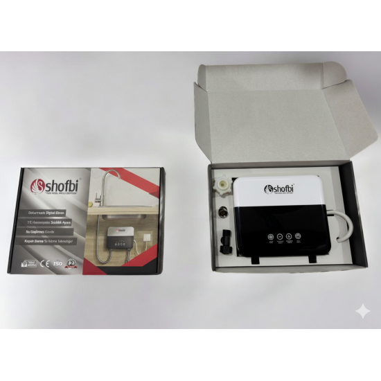 Shofbi Akıllı Lavabo Şofbeni SH-4S Gri